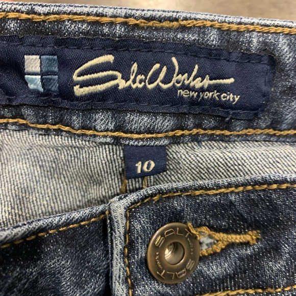 “Orion Blue” Stretch Bootcut Jeans { Salt Works Denim } - Picture 5 of 9